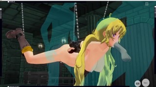 Miniatura de [CM3D2] RWBY hentai - Yang Xiao Long aggressively gangbanged after losing a fight