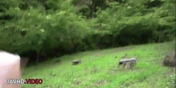Miniatura de Outdoor JAV Seduction Mikuru Shiinas Seductive Skills Make Her Blow Job Unforgettable