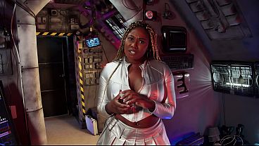 Miniatura de Chicas espaciales interraciales POV Chica espacial negra Xeinna Rose