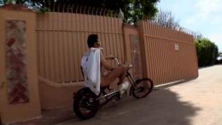Miniatura de Emma Cummings with Rliey Evans and Steve Holmes Outdoor Anal Only Fucking, Swallow Cum Teaser#1