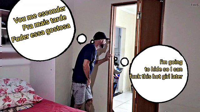 Miniatura de Blindfolded Fanny Squirting Endures Cuckold Fetish as Cuckold's Friend Roughly Pounds