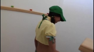 Miniatura de Alexis Love - US SOLO Masturbation Petite, ebony, babe, small tits, tight pussy, costumed, Teaser#1