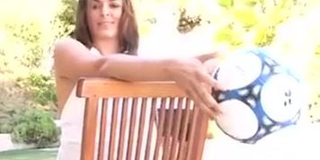 Miniatura de Charlie James Big Tits Cougar Milf Huge Dick Fucked In Back Yard For Huge Cum Facial (Steven French)