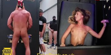 Miniatura de Lily Phillips NEW Fake Truck Glory Hole Gangbang