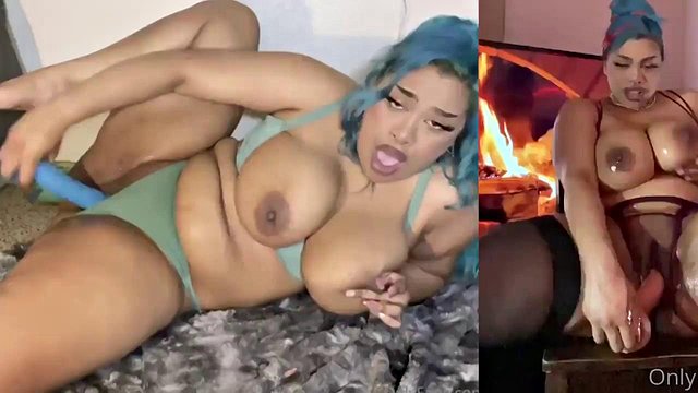 Miniatura de Ebony Lia Bluemoon Big Butt Masturbation