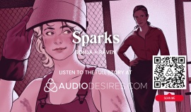 Miniatura de asmr audio porn: masc lesbian welder catches you rubbing your pussy at work