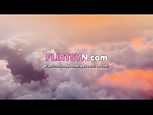 Miniatura de horny ai flight attendant crawls into cockpit, rides the pilot's cock at 30,000 feet