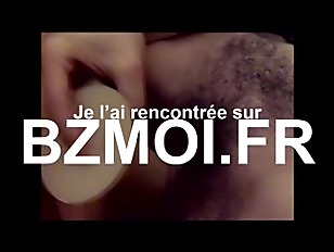 Miniatura de mature en porte jarretelle avec son gode