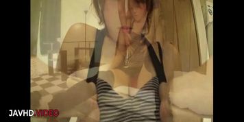 Miniatura de Kinky JAV Star Shows Her Unique Skills With Expert Blowjob And Wet Pussy Action