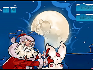 Miniatura de christmas eve in metropolis [xmas hentai pornplay] santa got stuck while delivering dildo toys