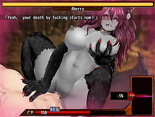 Miniatura de monster girl labyrinth [hentai rpg game] ep.3 quikie with a werewolf girl on cowigirl position