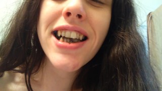 Miniatura de Nasty Full Horror Fetish Black Oil Looking COFFEE SPIT PLAY FETISH VIDEO @ ManyVids PinkMoonLust