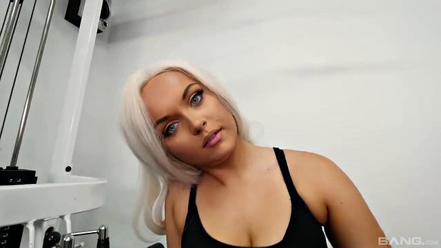 Miniatura de Gym Interracial POV Compilation Features Big Tits Blonde Shelby Paris, Big Butt Redhead Zoey Monroe