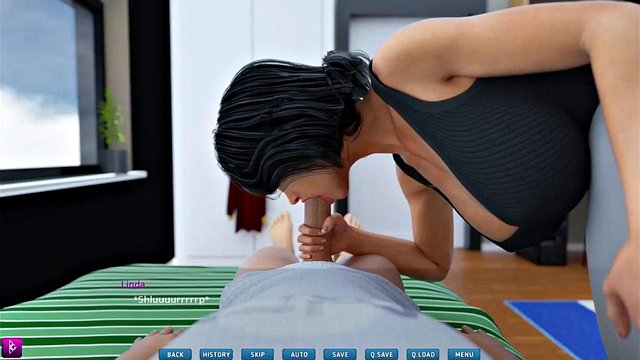 Miniatura de Xrgamer Gamer Deepthroats Huge White Cock in Hentai