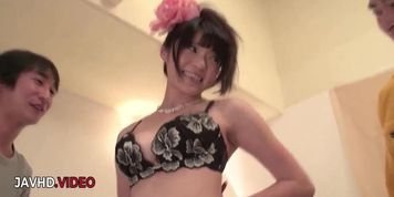 Miniatura de Threesome Tit Fuck in Stockings