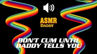 Miniatura de Don't Cum Until Daddy Says So - Dirty Audio Masturbation Instructions JOI