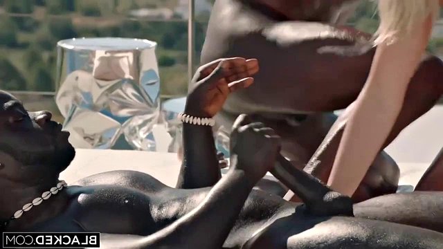 Miniatura de Angelika Greys Cute Blonde Pussy Anal Double Penetration Interracial Cumshot