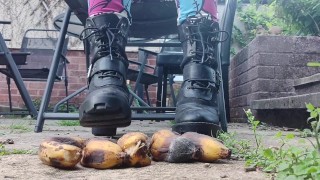 Miniatura de Rocker Boots Banana Stomp | Feet Worship | Feet Pov | Feet Tease ( Whispers )