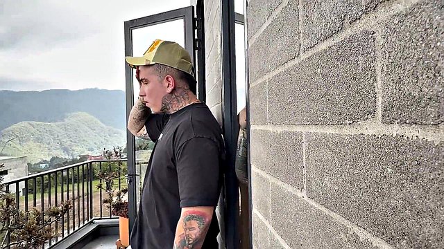 Miniatura de Big Tits Latina Jojo Austin Showers With Husband's Buddy Joining Anytime, Cheekymz And Danner M
