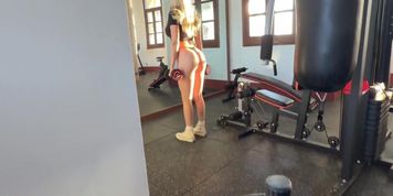 Miniatura de Public Gym Workout Ends in Hardcore POV Sex