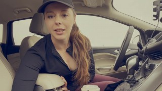 Miniatura de POV Public Parking Lot JOI... Flashing, Edging, Teasing, Swallowing!