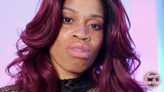Miniatura de Goddess Rosie Reed Mesmerize Femdom POV Ebony Goddess Stare Into My Eyes And Goon