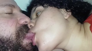 Miniatura de best horny tongue kiss, naughty kiss, asmr kiss, pov kissing🫦💦👅😘😋🤤😵