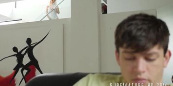Miniatura de Cock Sucking Blonde Milf In High Heels