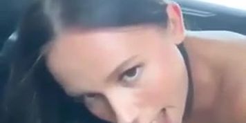 Miniatura de College Girl Anal, Ass To Mouth, Blowjob, Ass Creampie On Car
