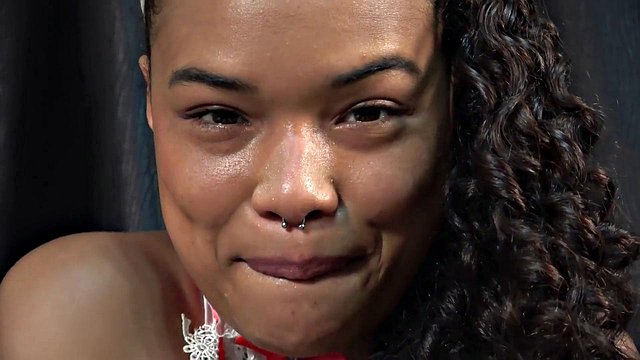 Miniatura de Big Tits Brunette Gags on Lesbian Medical Exam