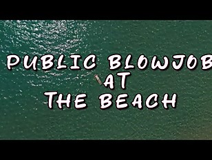 Miniatura de i sucked his cock in public at the beach and i swallowed his cum hot pov milf