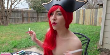 Miniatura de Two-Handed Topless Smoke Cosplay