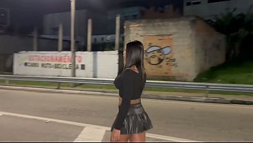 Miniatura de Sexo en el paso elevado de Via Dutra - Sexo amateur real