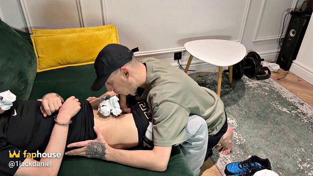 Miniatura de 1JackDaniel's Foot Fetish Worship: Sucking and Jerk Off