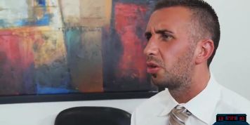 Miniatura de Office xmas party turns into an orgy with four babes