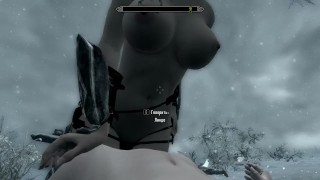 Miniatura de Lesbian sex in the snow in Skyrim Full version