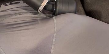 Miniatura de Guess What Daddy Dreaming About When His Dick Hardens Under The Vibration From Massage Machine And Makes It Cum - John Delove