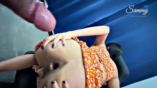 Miniatura de Samanta's Latina Ass Wrecked by Huge Cock - Painful, Deep Thrusts