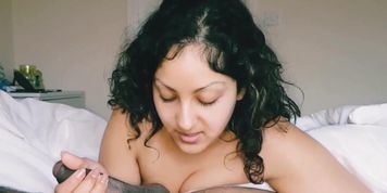 Miniatura de Indian Wife Swallow Husband Cum Compilation