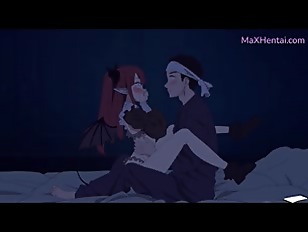 Miniatura de my redhead girlfriend told me she is a succubus marin x kitagawa san (anime hentai)