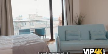Miniatura de VIP4K. First Anal Sex with a Blonde MILF