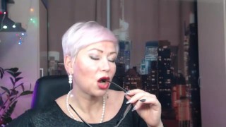 Miniatura de Slutty mature kinky MILF AimeeParadise is sucking! Part II - My Dick... ))