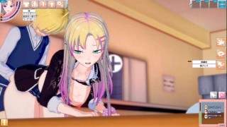 Miniatura de 【エロゲーコイカツ！】爆乳セクシー「聖花オリキャラ)」のおっぱい揉みまくりH！(巨乳アニメ3DCG動画)[Hentai Game Koikatsu! ](Anime 3DCG video)