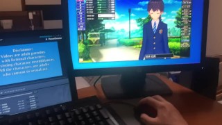 Miniatura de 【エロゲーコイカツ！】金髪爆乳強気「柚季(オリキャラ)」のおっぱい揉みまくりH！(巨乳アニメ3DCG動画)[Hentai Game Koikatsu! ](Anime 3DCG video)