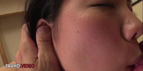Miniatura de Tit Fuck With Asian Girl Mio Kuroki Blowjob Session Turns Passionate Pov