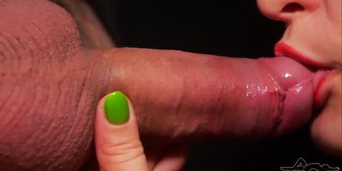 Miniatura de Close Up: Best Milky Sensual Blowjob For Your Rough Dick! Pink Hair! Delicious Cum In Mouth Asmr 4K- Xsanyany