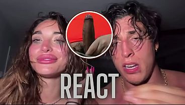 Miniatura de Reacción: Sara Diamante recibe una penetración vaginal intensa por parte de Gattouz0
