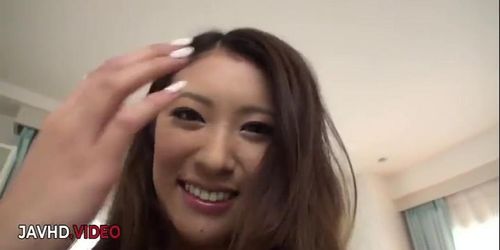 Miniatura de Seductive MILF Yui Kasuga In Stockings Gives Hardcore POV Pleasure For Creampie Fans