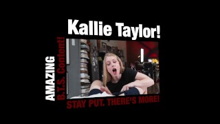 Miniatura de Kallie Taylor teases and jerks Mister POV in this point-of-view hand job video called Kallie's Big Problem!