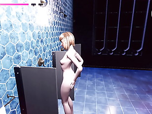 Miniatura de my lust wish [sfm hentai game] ep.2 student university girl naked shower